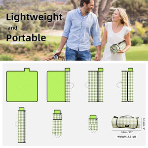 ZAZE Extra Large Picnic Outdoor Blanket