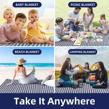 Load image into Gallery viewer, ZAZE Extra Large Picnic Outdoor Blanket